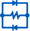 Icon Design Blue
