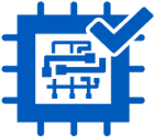 Icon Packaging Blue